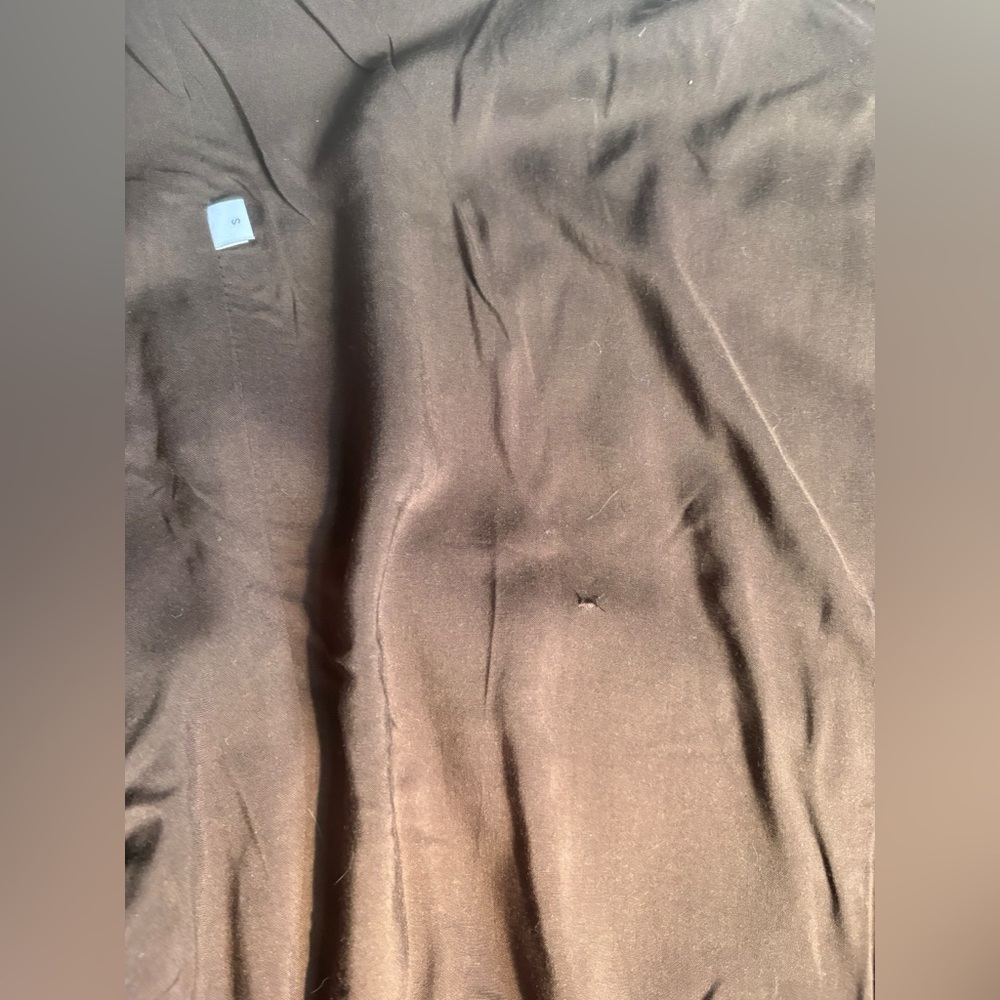 Re/Done Suede Fringe Blazer Jacket Brown Western NWT - Picture 8 of 12
